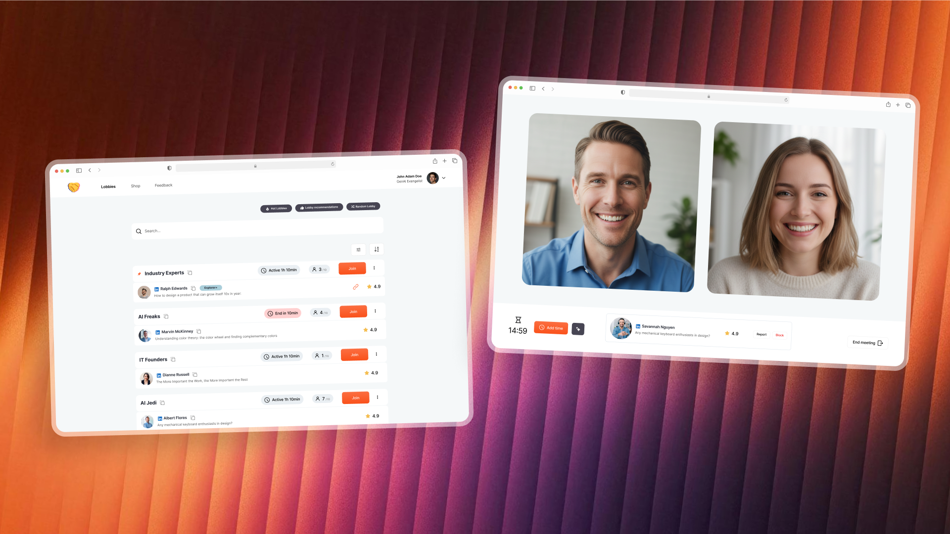 Lobby4 Platform Showcase