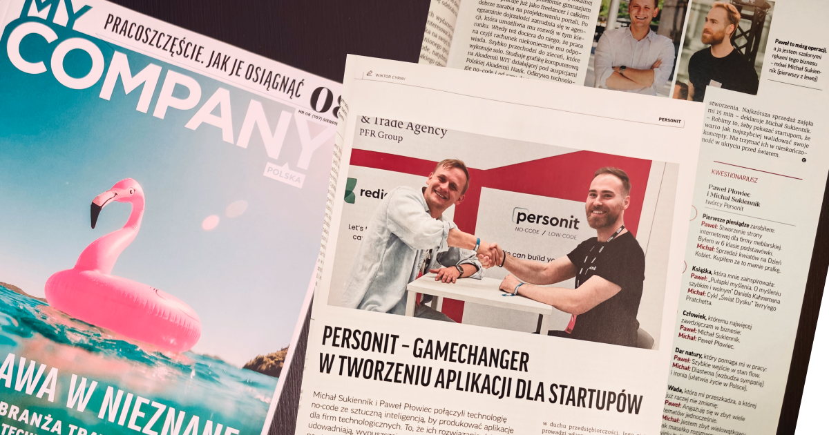 My Company Polska - Personit Gamechanger