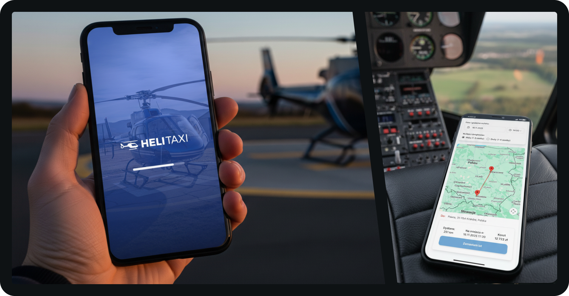 HeliTaxi Platform Showcase