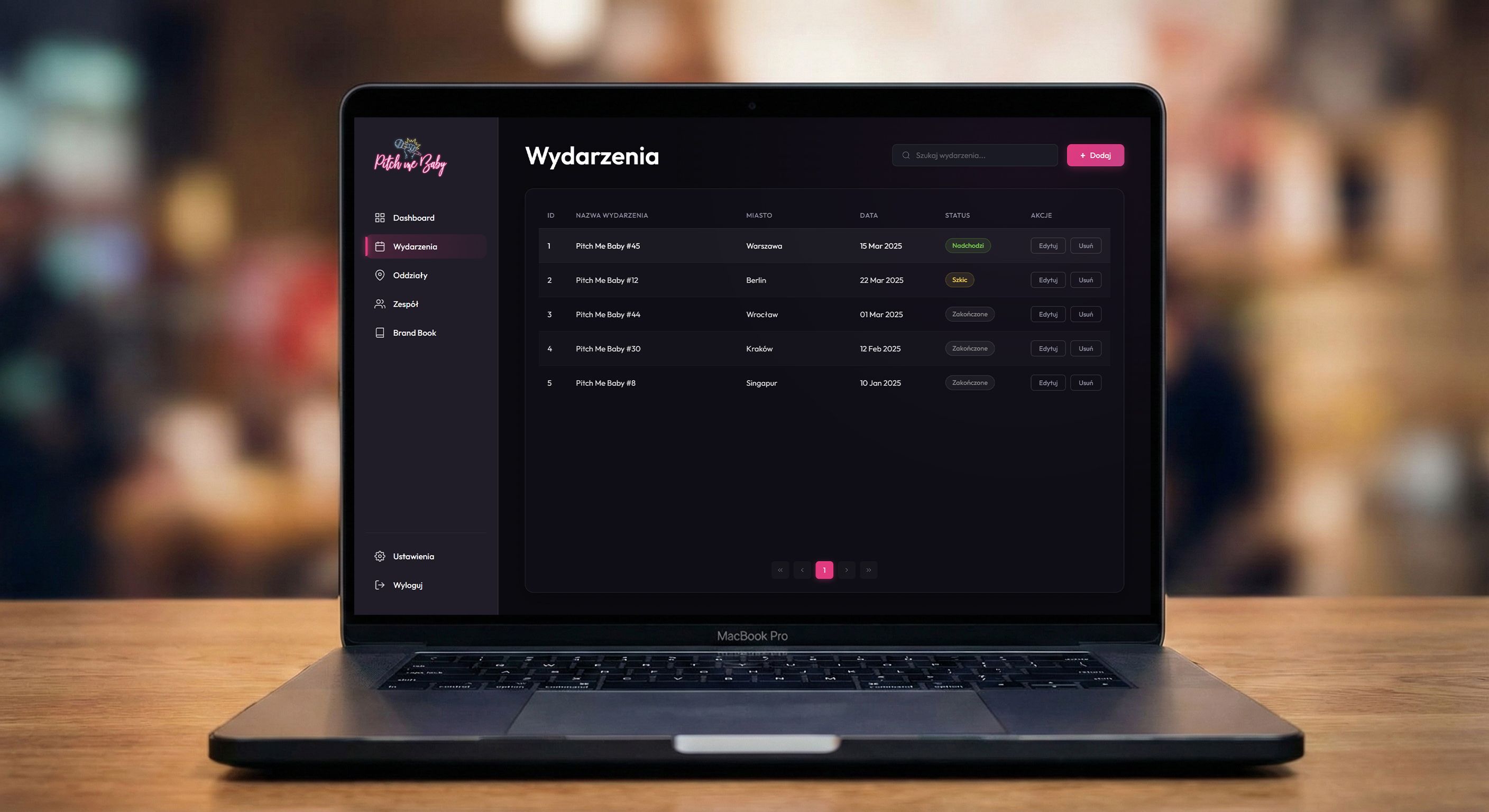 Pitch Me Baby Platform Showcase